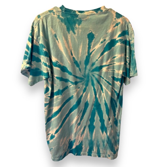 2015 Bolta Palooza Blue and White Tie Dye T-Shirt Medium - Picture 4 of 4